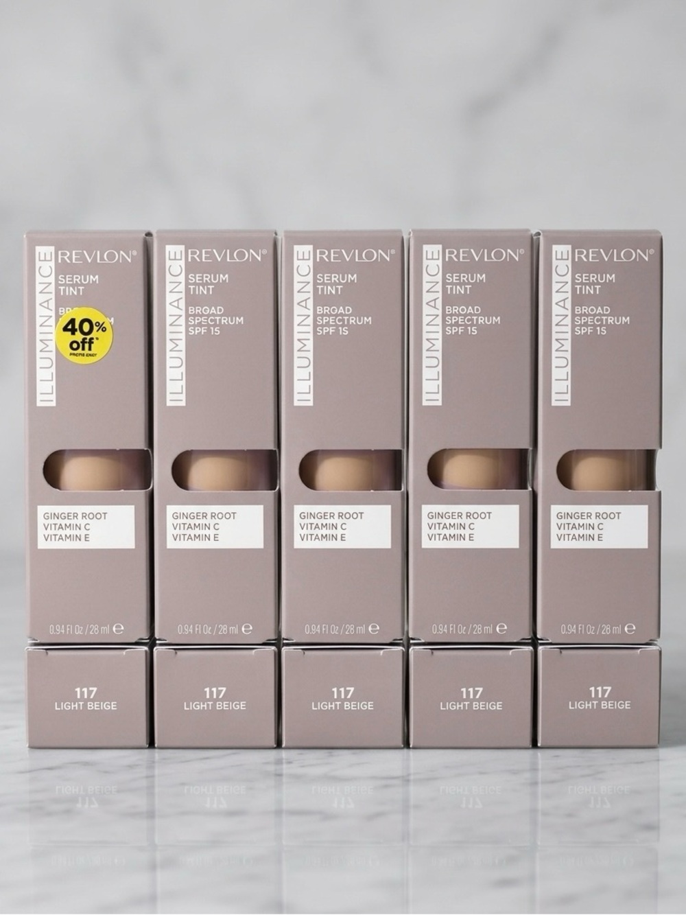 Revlon Illuminance Serum Tint SPF 15 - Light Beige (117) - Light Beige